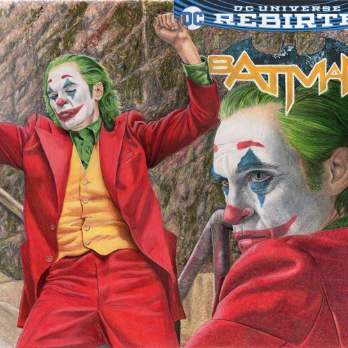 Batman Sketch cover of Joker