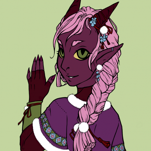 Teifling girl, Color Plan