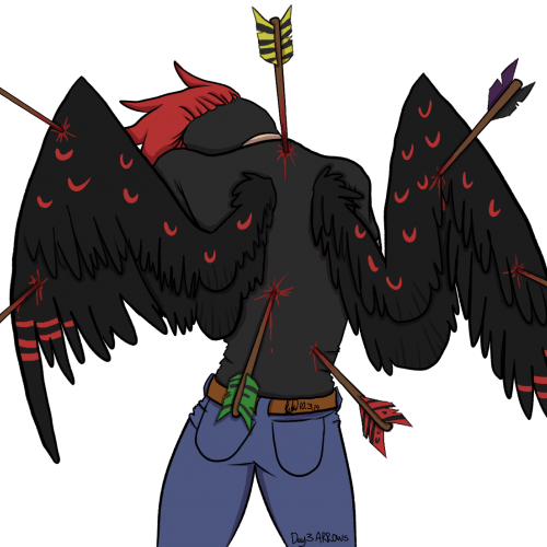 Goretober day 3 arrows