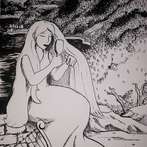 Inktober 26. Loreley