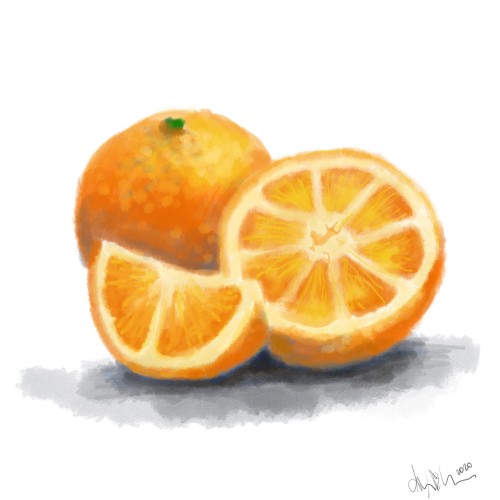 Orange Still Life