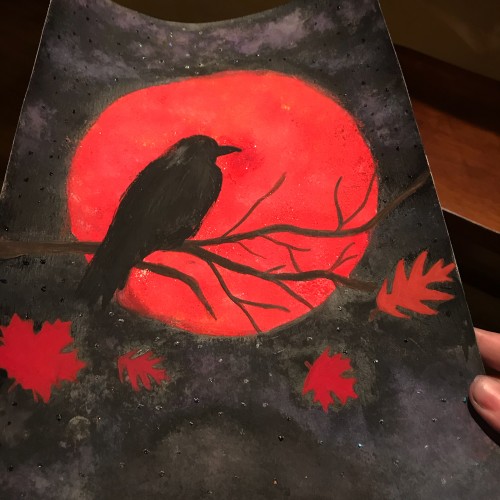 The Raven & the moon