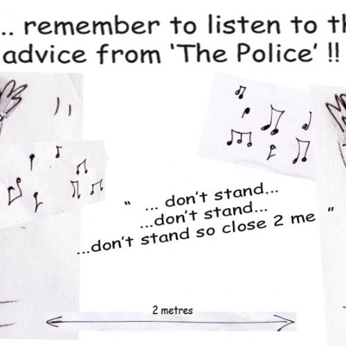 Listen to the Police,  Don´t Stand so close to Me