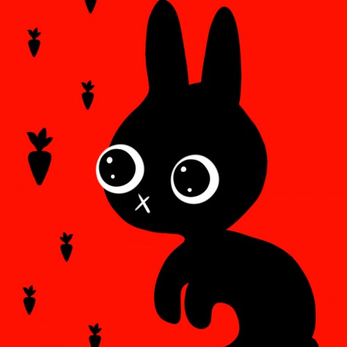 Red bunny