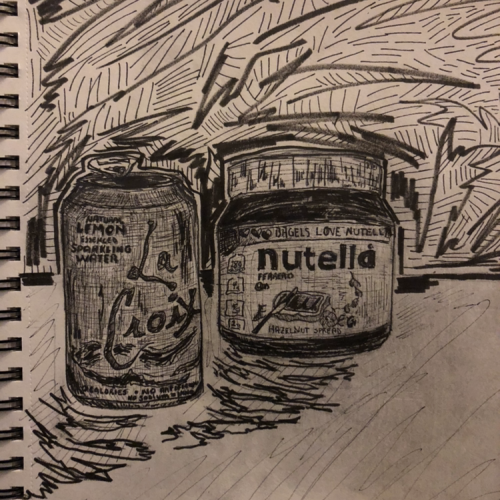 Nutella and La Croix Sketch