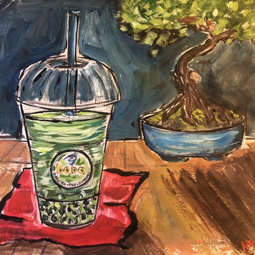 Bubble Tea and Bonzai Tree