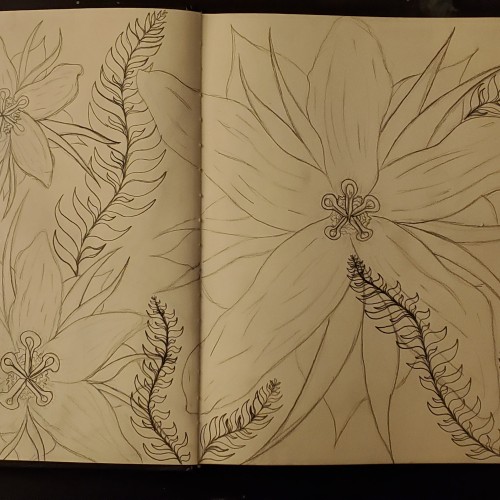 Floral sketch