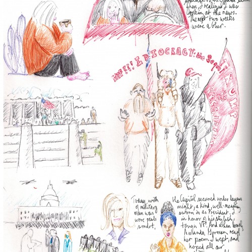 Graphic Journal 012021 - Inauguration Day