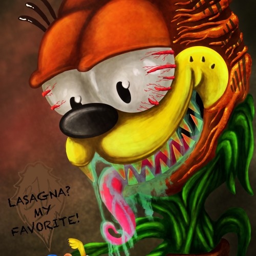 Creepy Garfield