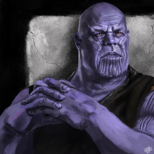 Thanos Study (Procreate)