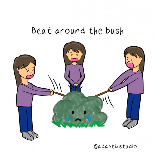 Beat around the bush