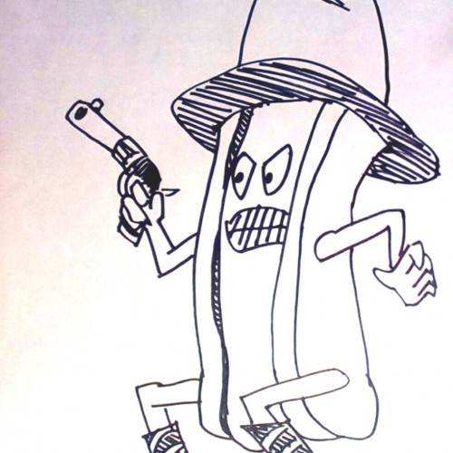 Angry Hotdog Cowboy