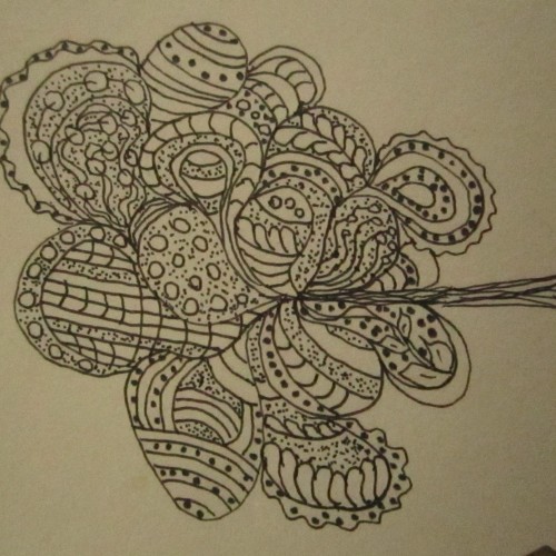 ZENTANGLE TREE/PLANT