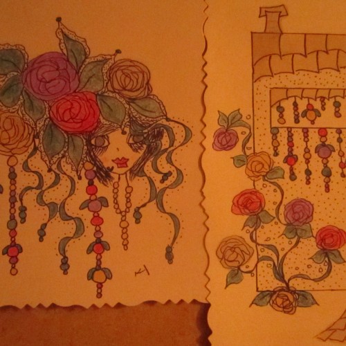 WHIMSY GIRL WITH WHIMSY HOUSE TO MATCH HER