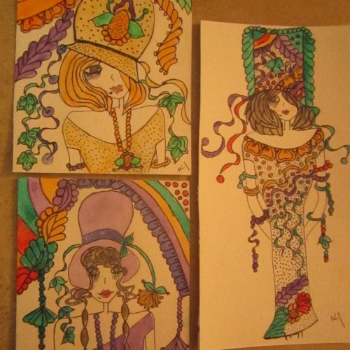ONLY ONE WINNER IN THIS ZENTANGLE CONTEST