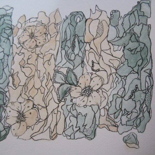 MY REVERSE COLORING CREATION  
