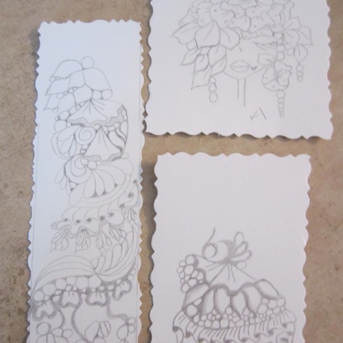 FIRST DRAWINGS EVER DONE WITH A PENCIL