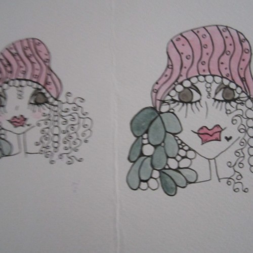 BOREDOM AND TRYING A NEW THING...SAME ACCESSORIES; DIFFERENT GIRLS