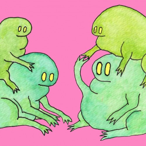 Frog Monster Family