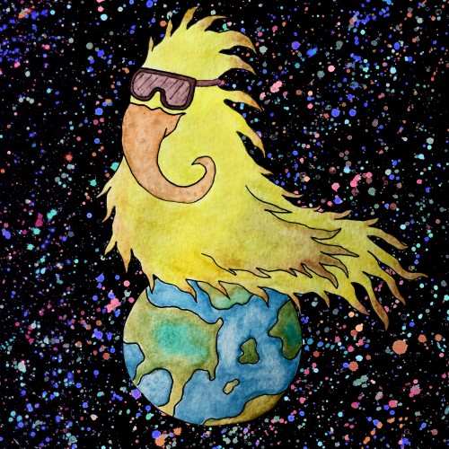 Cosmic Bird Incubates the Earth