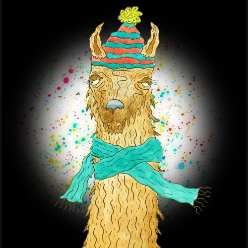 Cosmic Vampire Llama