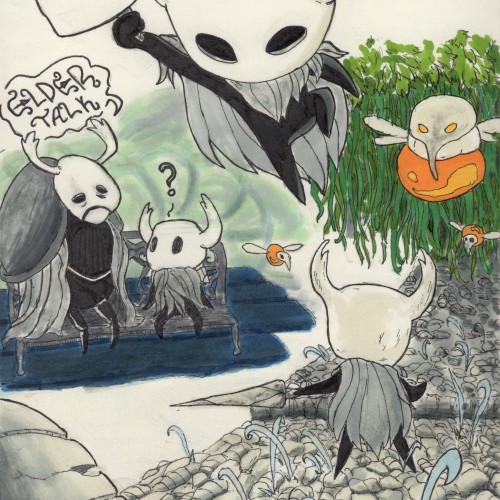 Hollow Knight doodles