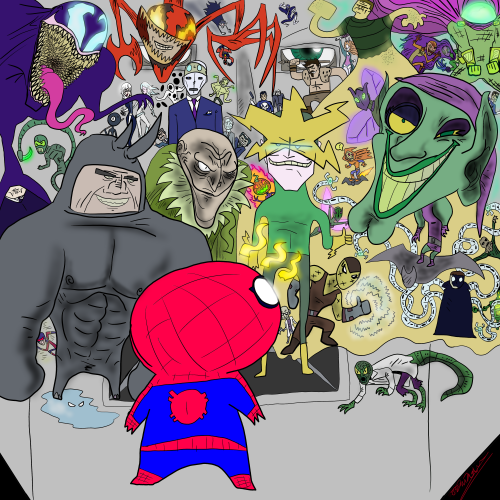 Spidey and the menace of, welll.... everyone
