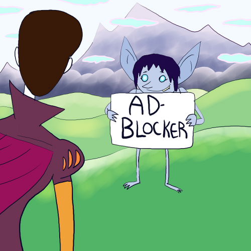 Ye Olde Gobbin Ad Blocker