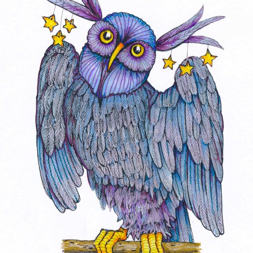 Whimsical Owl