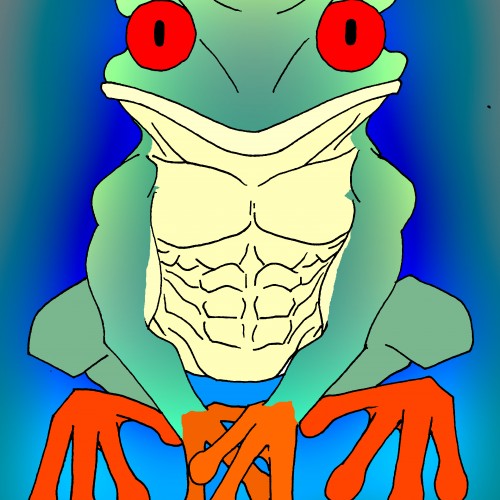 Buff Frog