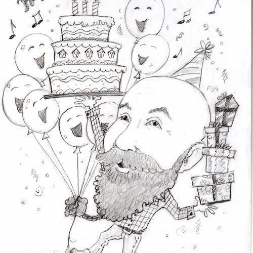 Happy Birthday Caricature!