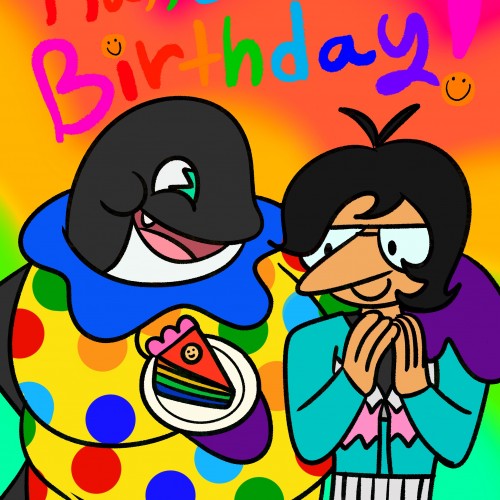 Birthday drawing