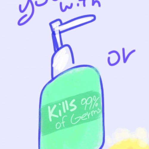 First PicsArt color doodle