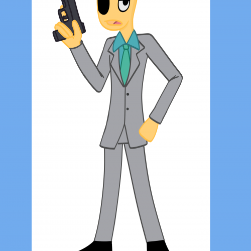 The two faced taffy man (drug lord)