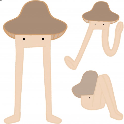 Long legged mushroom creature thing