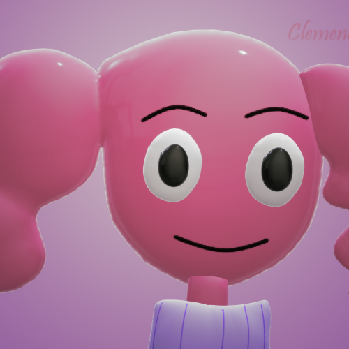 Clemence in 3D (sort of)