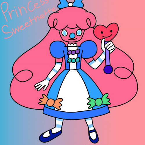 Princess Sweetnette (candy oc)