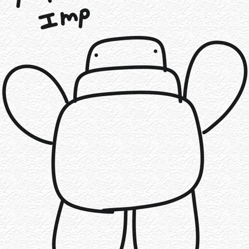 Marshmallow imp