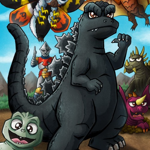 Godzilla and Friends