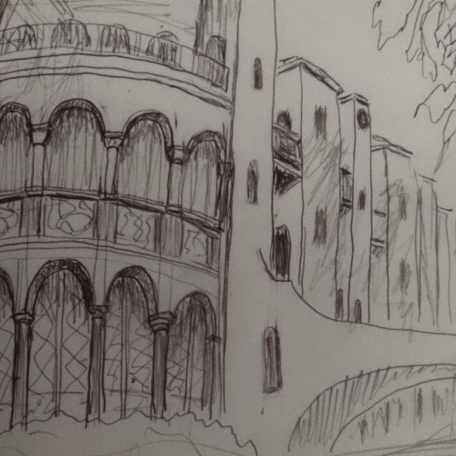 Mission Inn sketch