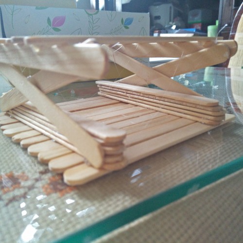 Popsicle Stick Bridge