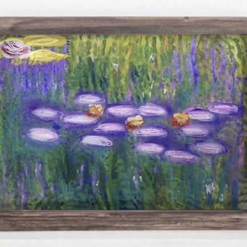 Mimicking Claude Monet