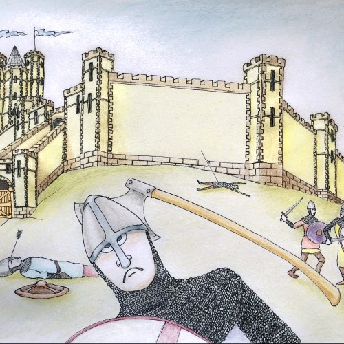 Norman Castle skirmish (requested by 7 year old girl)
