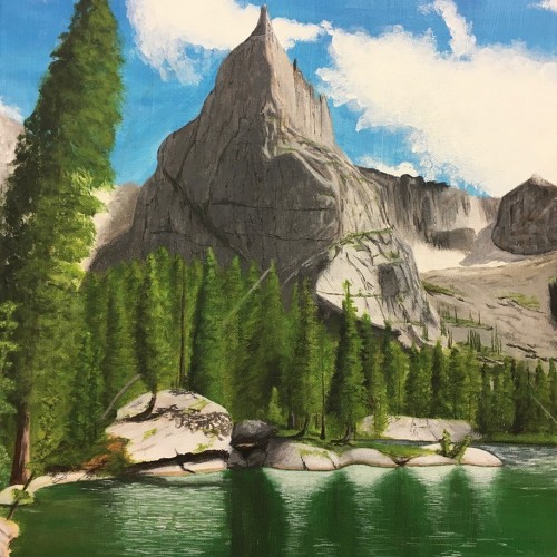 Landscape Lake Painting