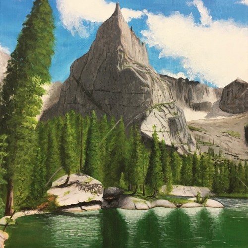 Landscape Lake Painting