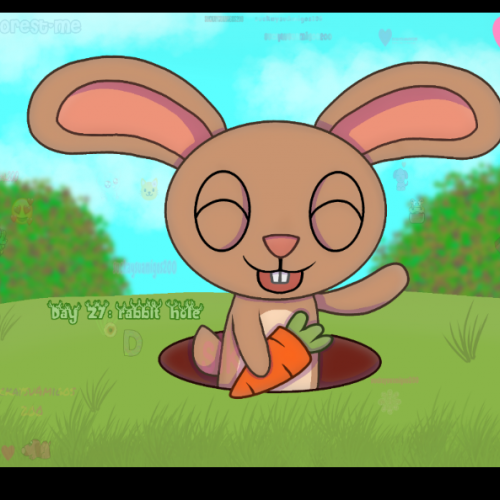 Juneforest Day 27: rabbit hole