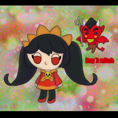 Chibijuly Day 7: witch
