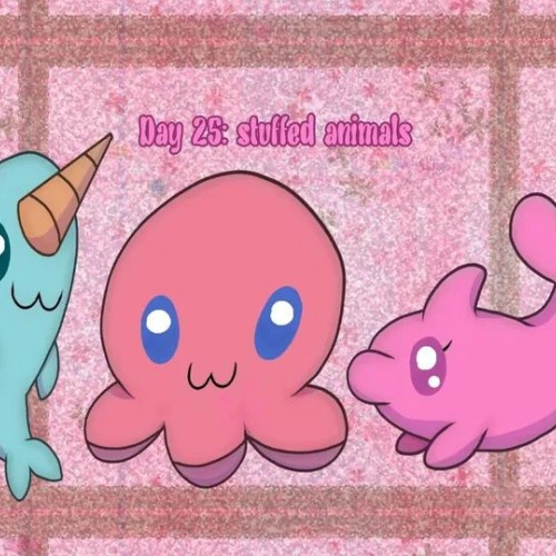 Maycean Day 25: stuffed animals