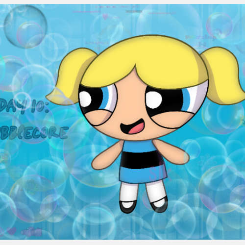 Julesthetic Day 10: bubblecore