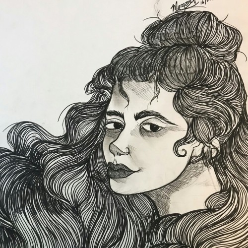 Girl with HAIR